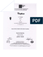 Safety Certificates - HUET, BOISET
