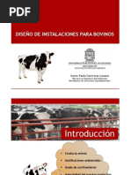 EXPOSICION DISEÑO DE ESTRUCTURAS PARA BOVINOS