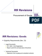 Revised IRR RA 9184 (Goods)