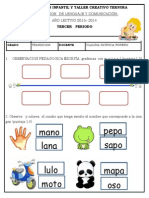 Evaluaciones- Transicion- 3 Per