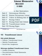Download Bab VII Transformasi Linear by Alip Purnomo SN21377284 doc pdf