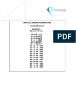 Gravity Die Castings Tolerance Guide Functional Dimensions Millimetres Dimension Tolerance