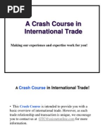 Crash Course in International Trade