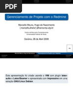 Gerenciamento de Projetos Com Redmine - CERCOMP