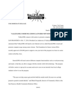 ValleyLINK Press Release