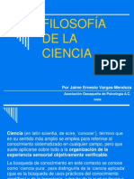 Filosofia de La Ciencia