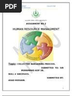 Download Collective Bargaining Process Final by asadfarooqi4102 SN21382418 doc pdf