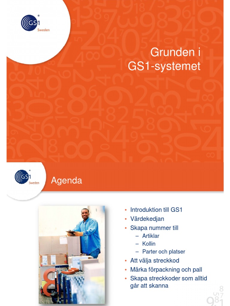 Grunden I GS1 Systemet | PDF