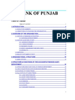Bank of Punjab Finance Report