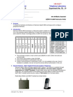 Siemens Exchange Lab Sheet - 1 No.