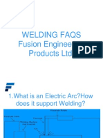 Welding Faqs Fusion Engineering Products LTD