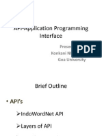 API-Application Programming Interface
