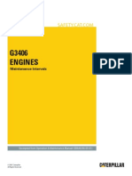 72200862 G3406 Engine Maintenance Intervals