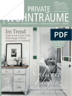 20 Private Wohntraume Magazin - N 01, 2013