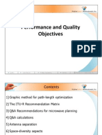 Performance and Quality Objectives