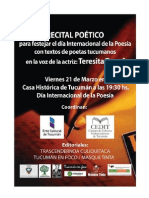 Día Internacional de La Poesía PDF