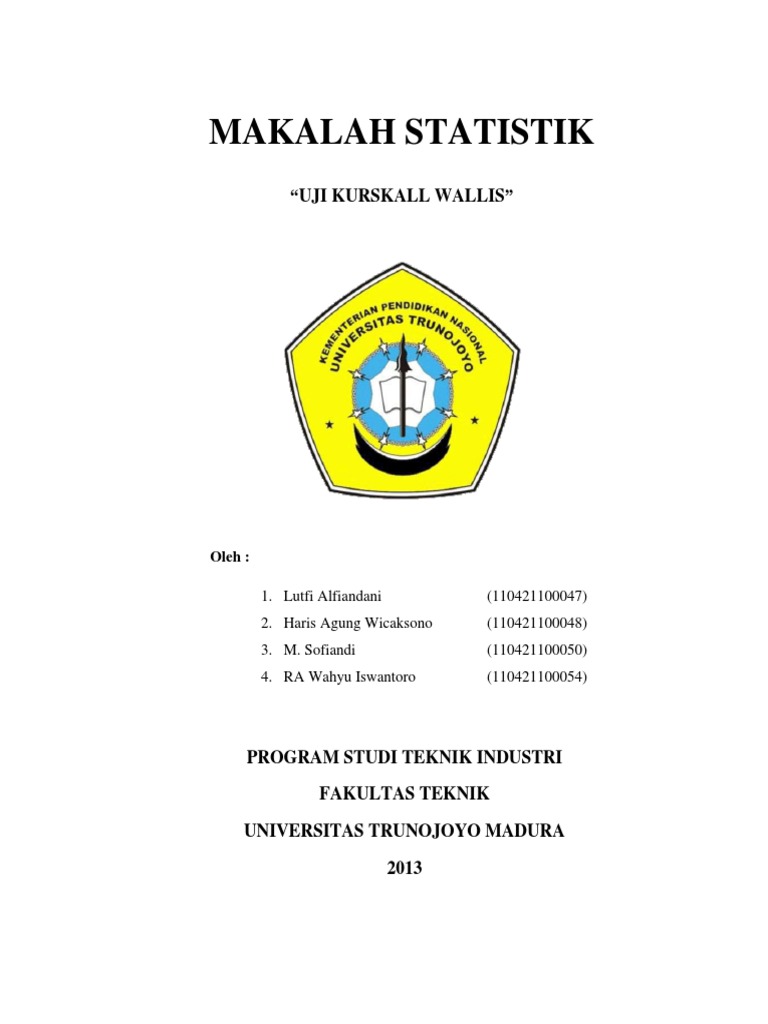 Makalah Statistik Kelompok 4