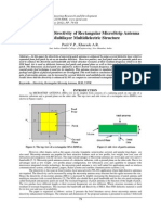 Enhanced Directivity of Multilayer Microstrip Antenna