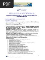 Uff+Snct+ Programacao Geral de Niteroi