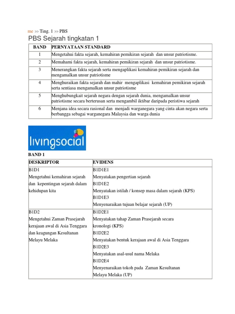 Pbs Sejarah | PDF | Perjalanan | Kajian Bahasa Asing