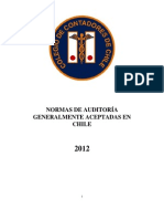 Normas de Auditoría Generalmente Aceptadas en Chile (NAGA63)
