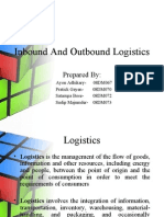 Download Inbound and Outbound Logistics by PRATICK RANJAN GAYEN SN21387061 doc pdf