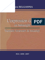 L'expression Écrite en Tamazight - Nora Belgasmia