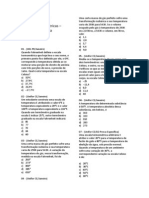 Termometria Exercícios PDF