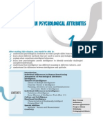 NCERT 12 - Chapter 1 - VARIATIONS IN PSYCHOLOGICAL ATTRIBUTES