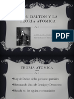 Jhon Dalton y La Teoria Atomica