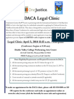 Free DACA Legal Clinic On April 5th