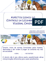 Aspectos Legais Do Controle Da Leishmaniose Visceral Canina