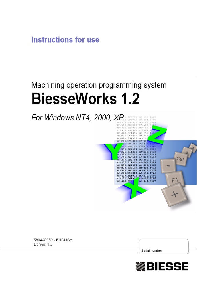 Biesseworks Editor Manual Load