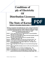 Karnataka Electricity Supply Conditions