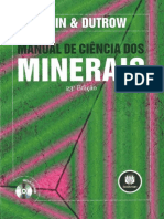 Manual de Ciência Dos Minerais Klein e Dutrow