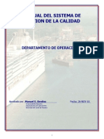 Manual de Sgc Departamento de Operaciones