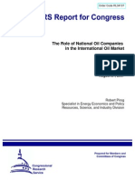 Role of Noc's in International Oil Market