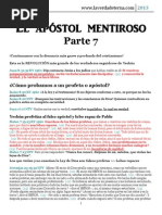 El apóstol mentiroso Parte 7