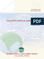 Naxal Movement Iin IIndia