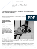 Instituto Ludwig von Mises Brasil - A Posição das escolas Austríaca, de Chicago, keynesiana e Marxista em 17 questões econômicas