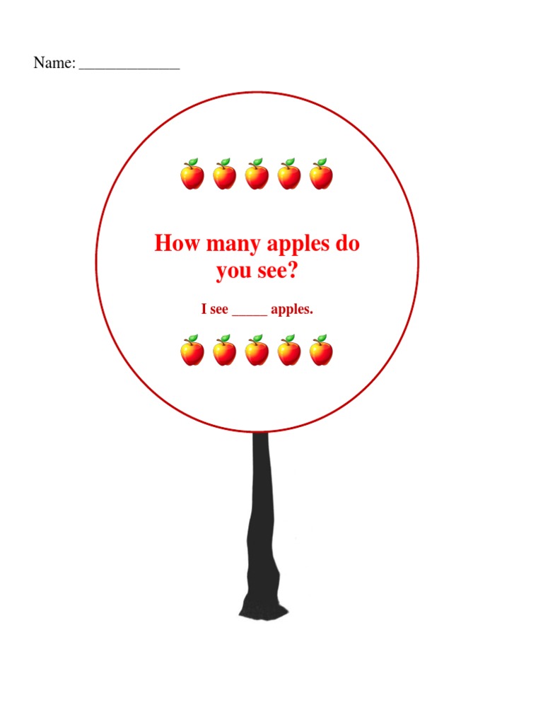 How Many Apples | PDF