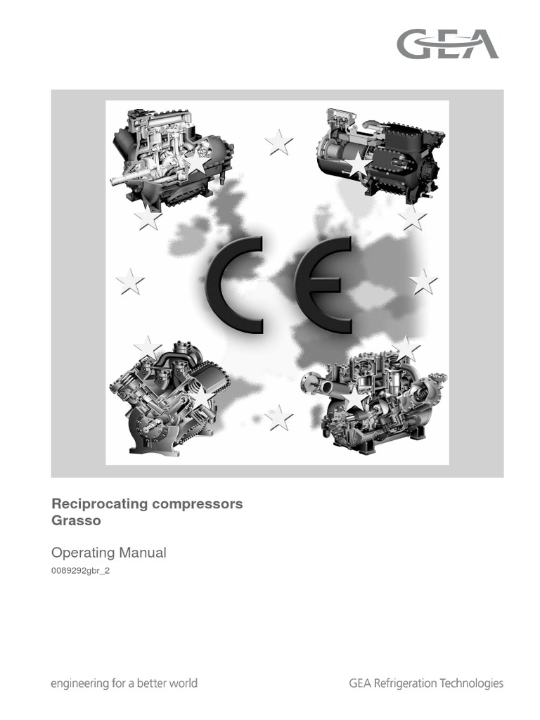 Grasso V Type Reciptocating Compressors Manual