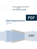 Cuestionario Clima Organizacional