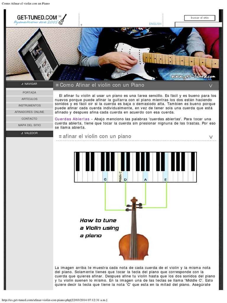 El Violin Con Un Piano | PDF