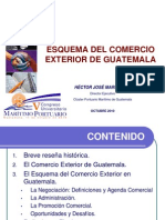 Esquema Del Comercio Exterior de Guatemala