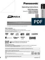 Panasonic DMR-EX78 DMR-EX88 DVD/HDD Recorder
