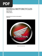 Honda Motorcycles
