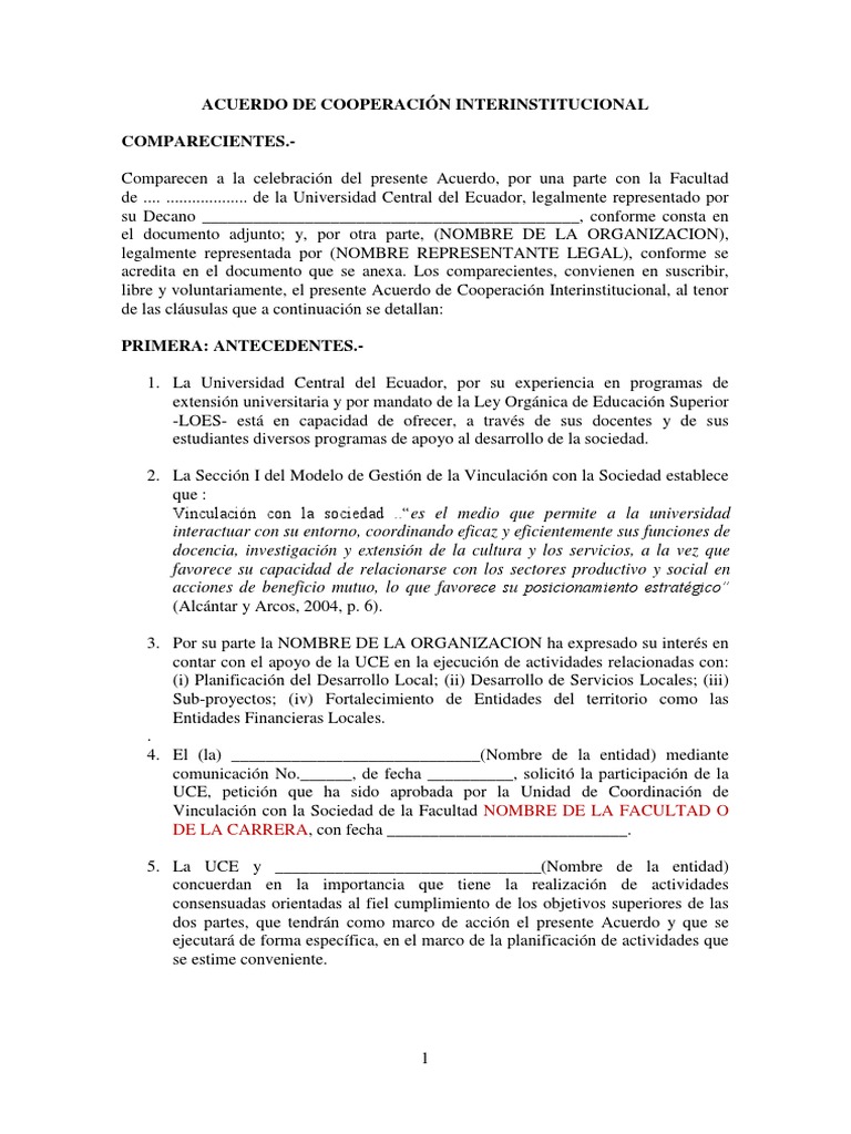 Carta de Compromiso Universidad Planificación