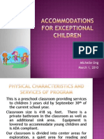 michelle ong - accommodations for exceptional children