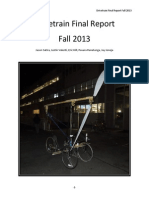 Fall 2013 Final Report